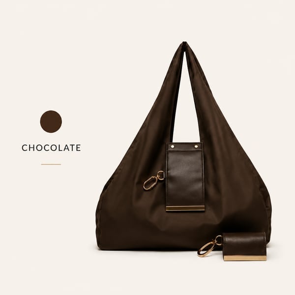 Last Day Sale — Up to 70% OFF | 👜✨Foldable Shopping Bag Keychain Eco-Friendly Reusable Tote Bag