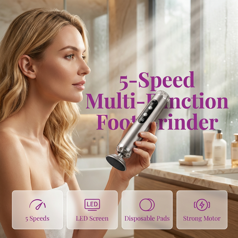 Last Day Sale — Up to 70% OFF | 🌸✨LAST DAY SPECIAL PRICE! Multi‑Function Electric Foot Grinder
