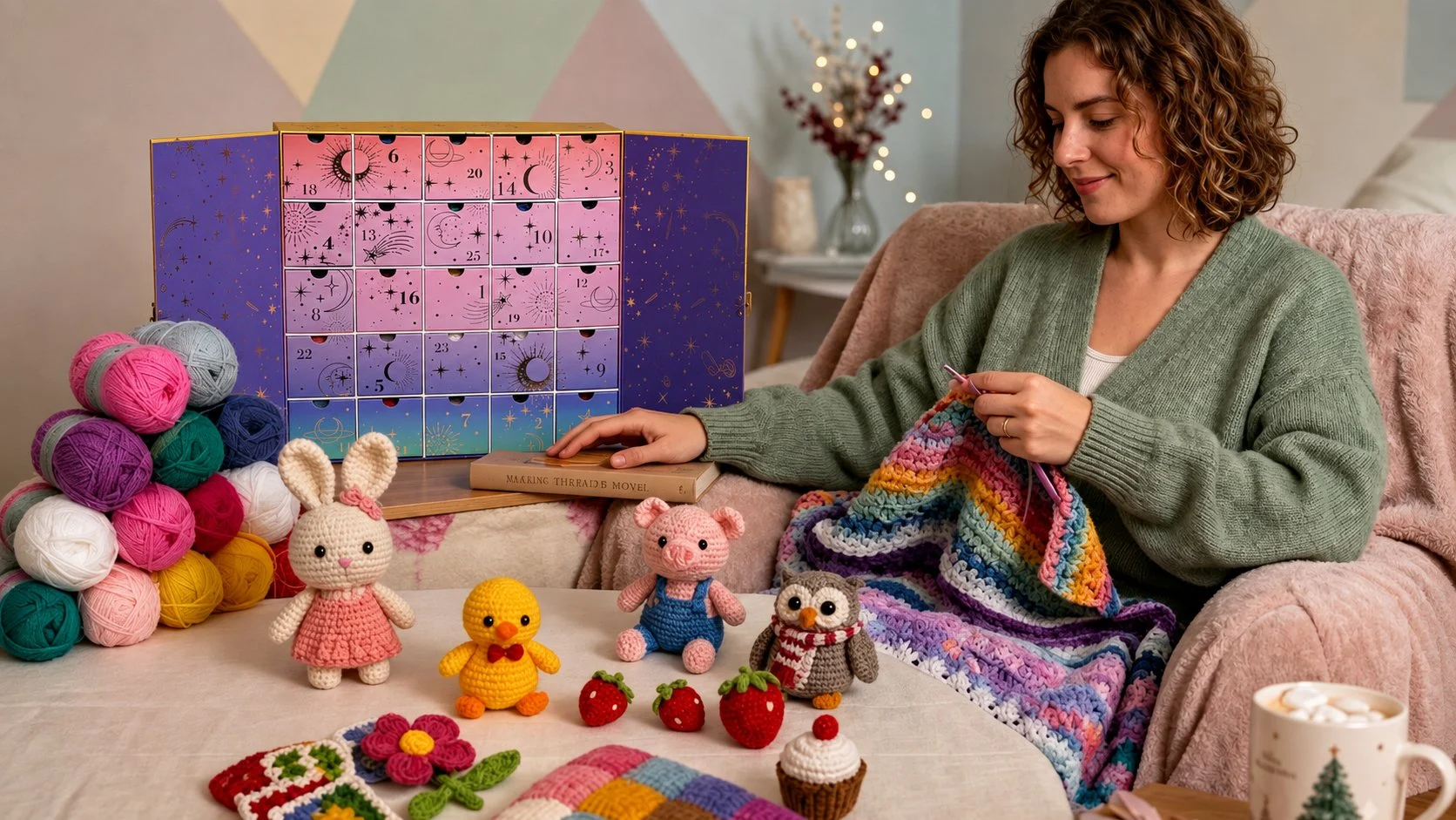 Last Day Sale — Up to 70% OFF | 🧵Crochet Advent Calendar 2026 – 25 Days of Yarn, Crochet Tools, Patterns & Creative Surprises