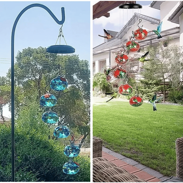 Handmade Charming Wind Chimes Hummingbird Feeders