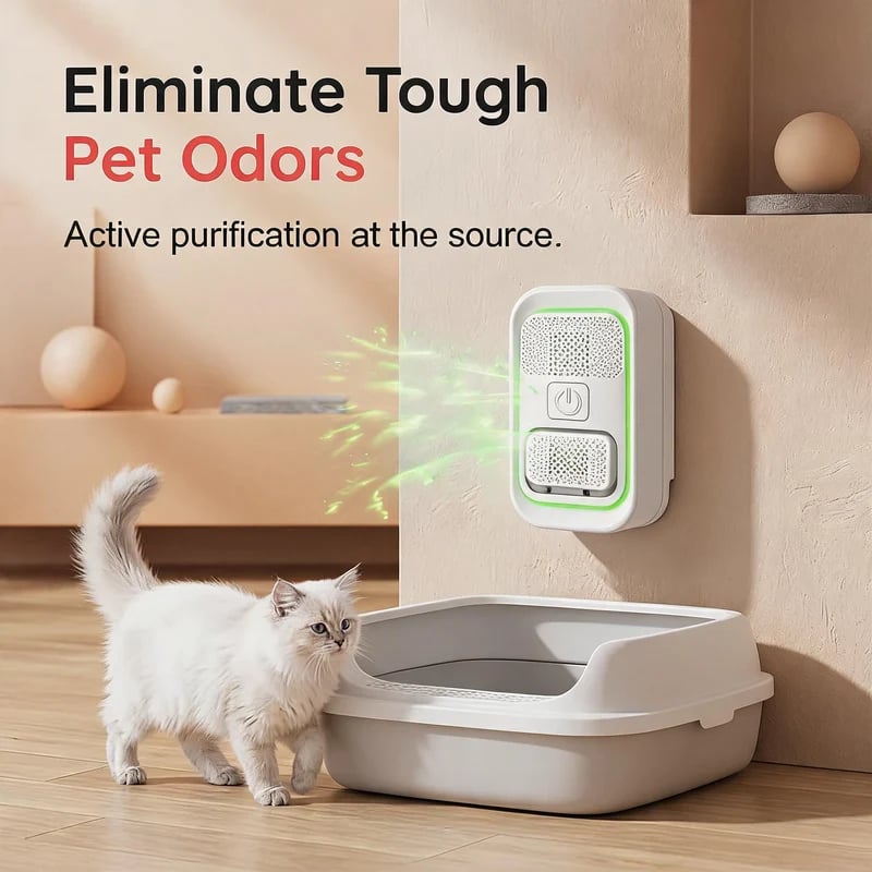 Last Day Sale — Up to 70% OFF |🐈🐕Enjoy fresh air all the time!Mini Plug-In Negative Ion Air Purifier