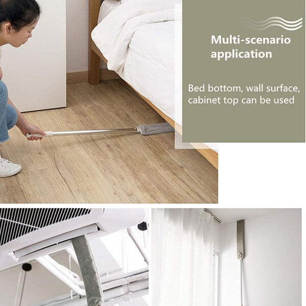 Gap duster for multiple household surfaces