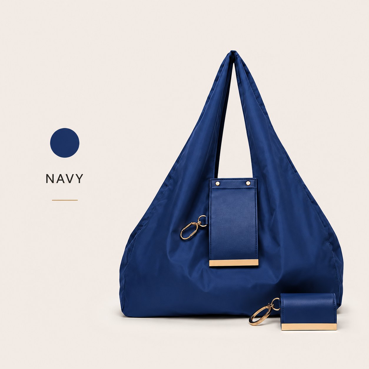 Last Day Sale — Up to 70% OFF | 👜✨Foldable Shopping Bag Keychain Eco-Friendly Reusable Tote Bag