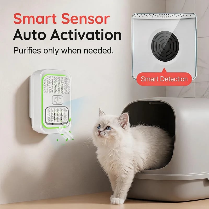  Last Day Sale — Up to 70% OFF |🐈🐕Enjoy fresh air all the time!Mini Plug-In Negative Ion Air Purifier