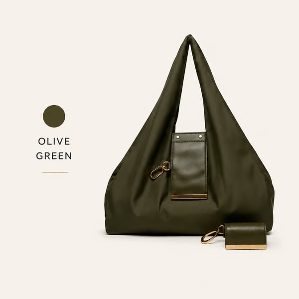 Last Day Sale — Up to 70% OFF | 👜✨Foldable Shopping Bag Keychain Eco-Friendly Reusable Tote Bag
