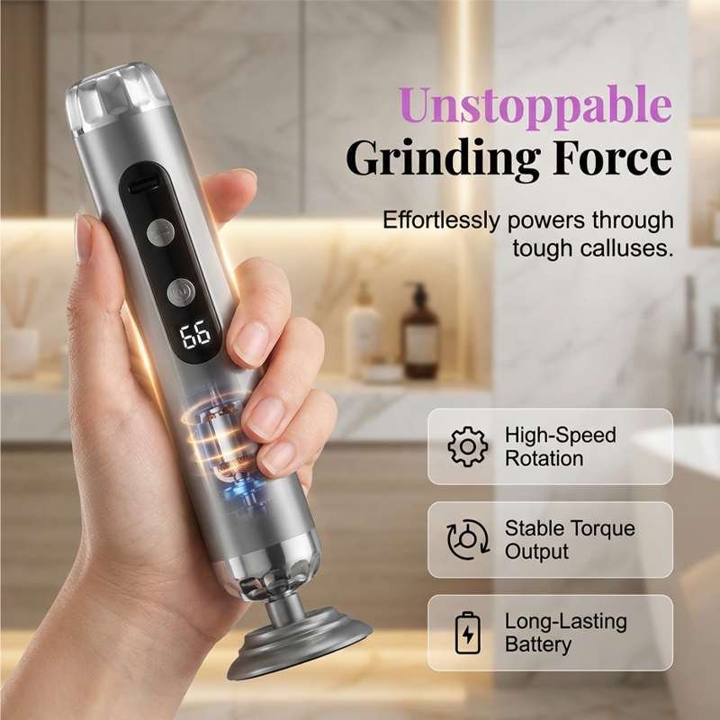 Last Day Sale — Up to 70% OFF | 🌸✨LAST DAY SPECIAL PRICE! Multi‑Function Electric Foot Grinder
