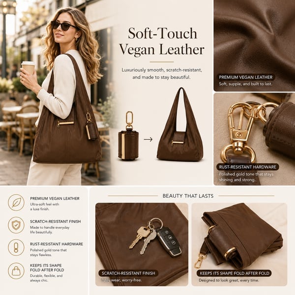 Last Day Sale — Up to 70% OFF | 👜✨Foldable Shopping Bag Keychain Eco-Friendly Reusable Tote Bag