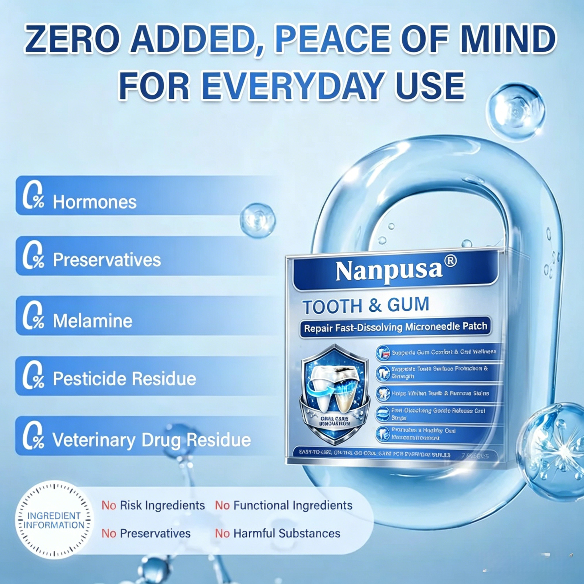 Nanpusa Tooth & Gum Repair Patches