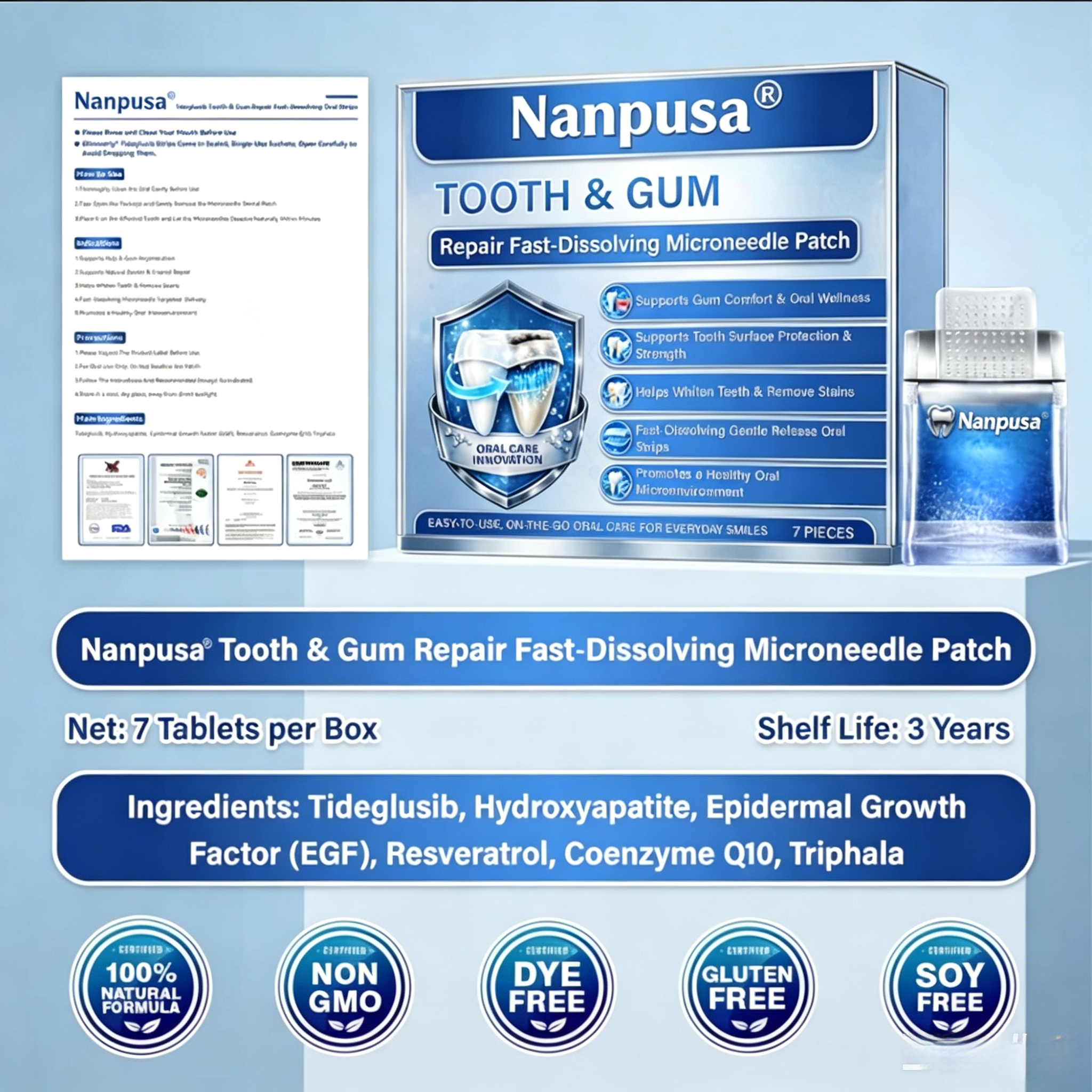 Nanpusa Tooth & Gum Repair Patches