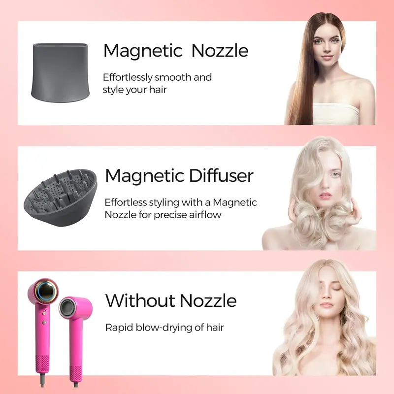 NANPUSA H11 Plasmix High-Speed Hair Dryer – Plasma Ionic Care, Smart Temp Control & Frizz-Free Finish