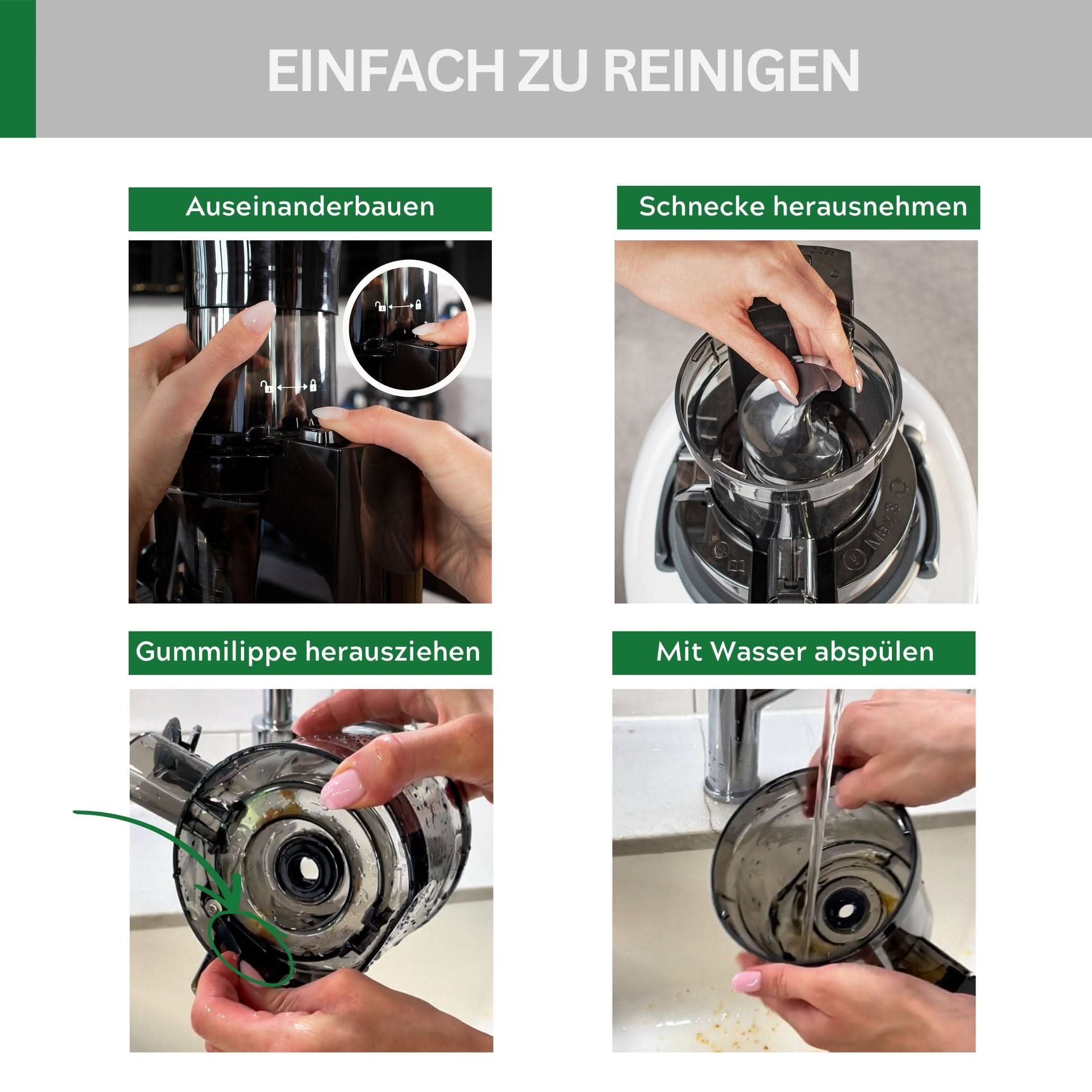 SaftPRO – Slow Juicer Attachment for Multi-Function Kitchen Machines
