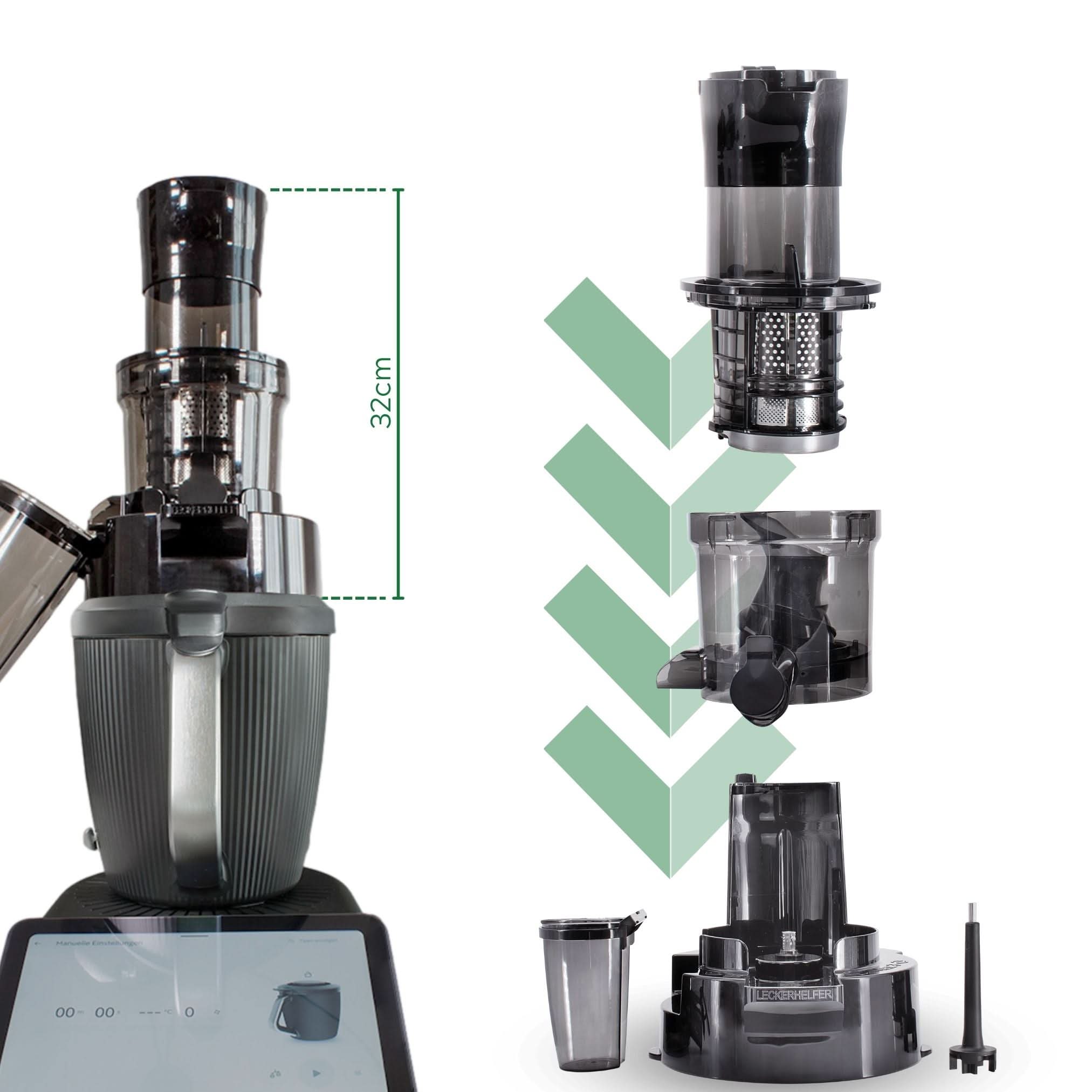 SaftPRO – Slow Juicer Attachment for Multi-Function Kitchen Machines