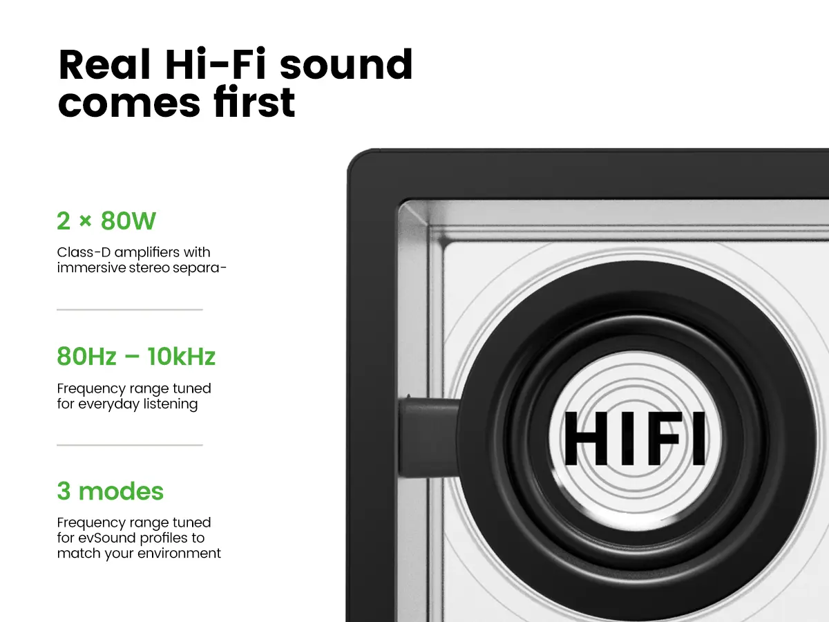SonicGlass A1 Stereo Speaker