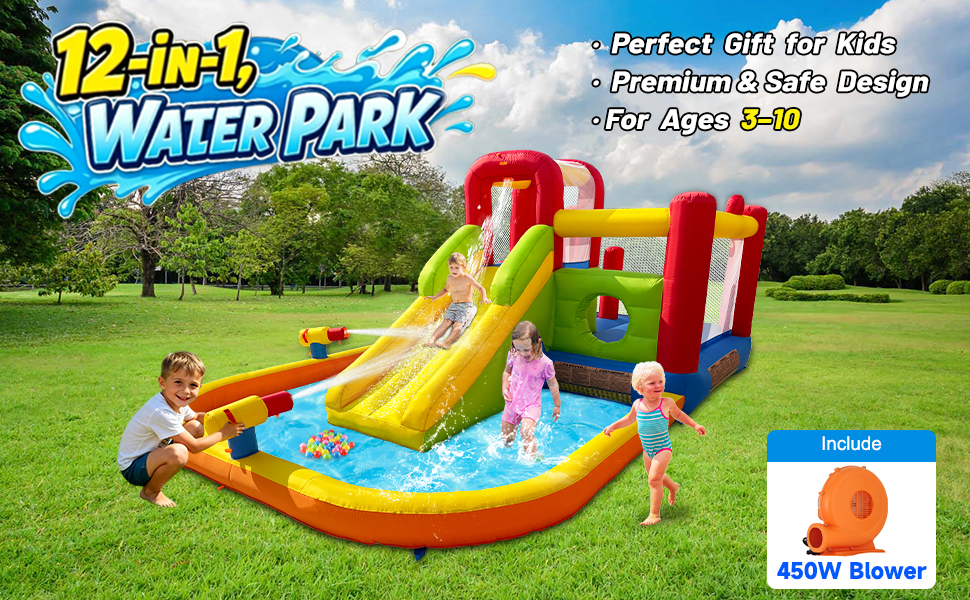 12 in 1 water park