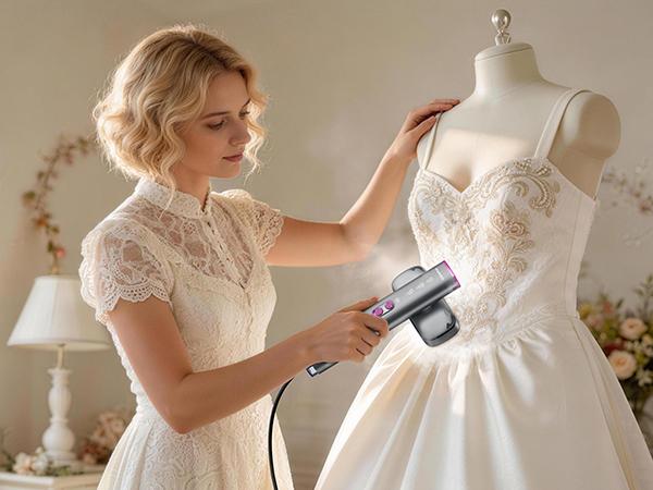 【SummerWins】OGHom Clothes Steamer, Travel Steamer, 2-in-1 Handheld Steamer, 110-240V Portable Clothing Steamer for Global Use, 30s Fast Heat-Up Wrinkle Remover for Global Use, 1000W Powerful Steam,  Lightweight , Travelers & Family, Summerwins