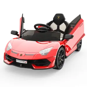 Ford Shelby GT350,24V Electric Car for Kids, Battery Powered Ride On Toy with Remote Control, Safety Belt, 2 Speeds, LED Lights, Kids Electric Vehicle for Christmas Birthday New Year Gifts
