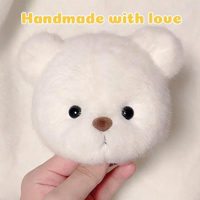 Dress Up Teddy Bear | Getahug 12 Inches Stuffed Animal for Collectible Toy Gift, Summervibes,Interchangeable Outfits Mink Hat,Blue shark,Pink Dino,Fluffy Elephant & Love Heart Sweater,Moderate Size Plushies Toy