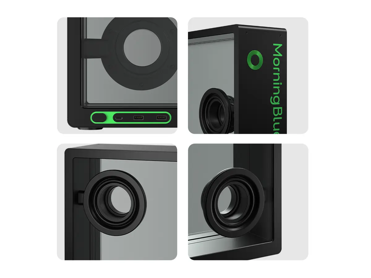 SonicGlass A1 Stereo Speaker