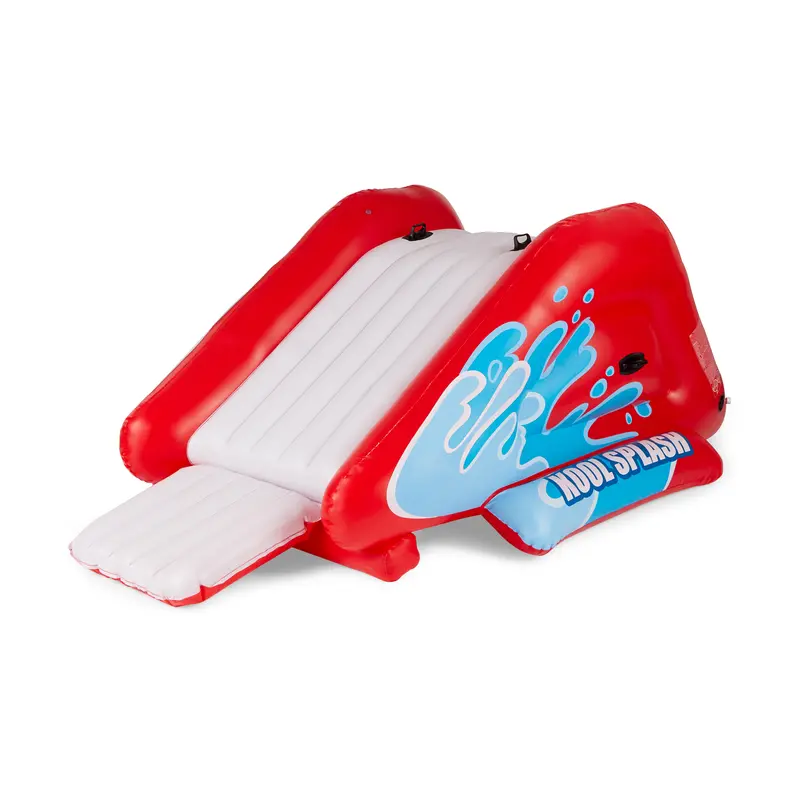 Intex 58849EP Kool Splash Inflatable Play Center Swimming Pool Water Slide, (Blue | Red Color Options)