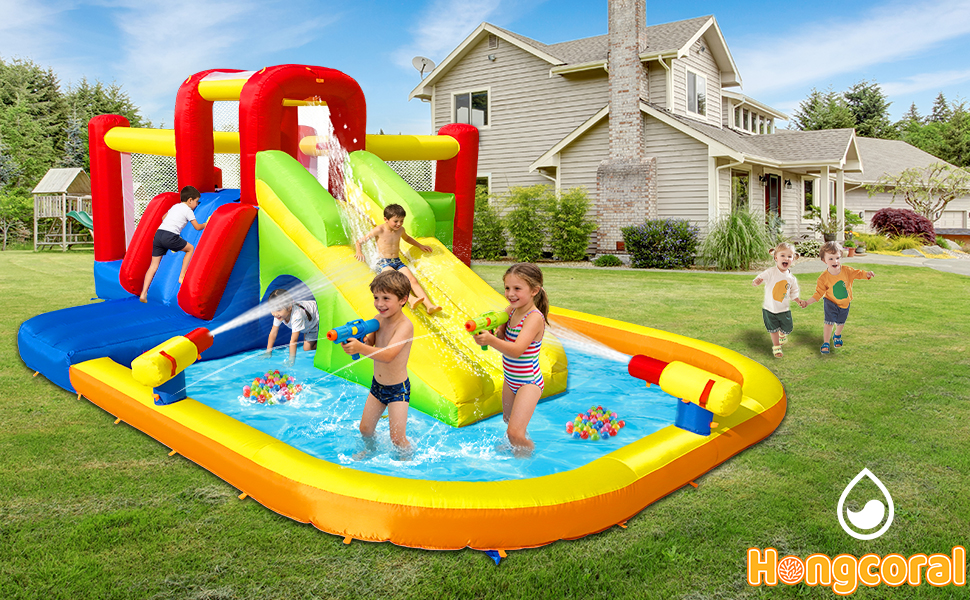 water splash fun