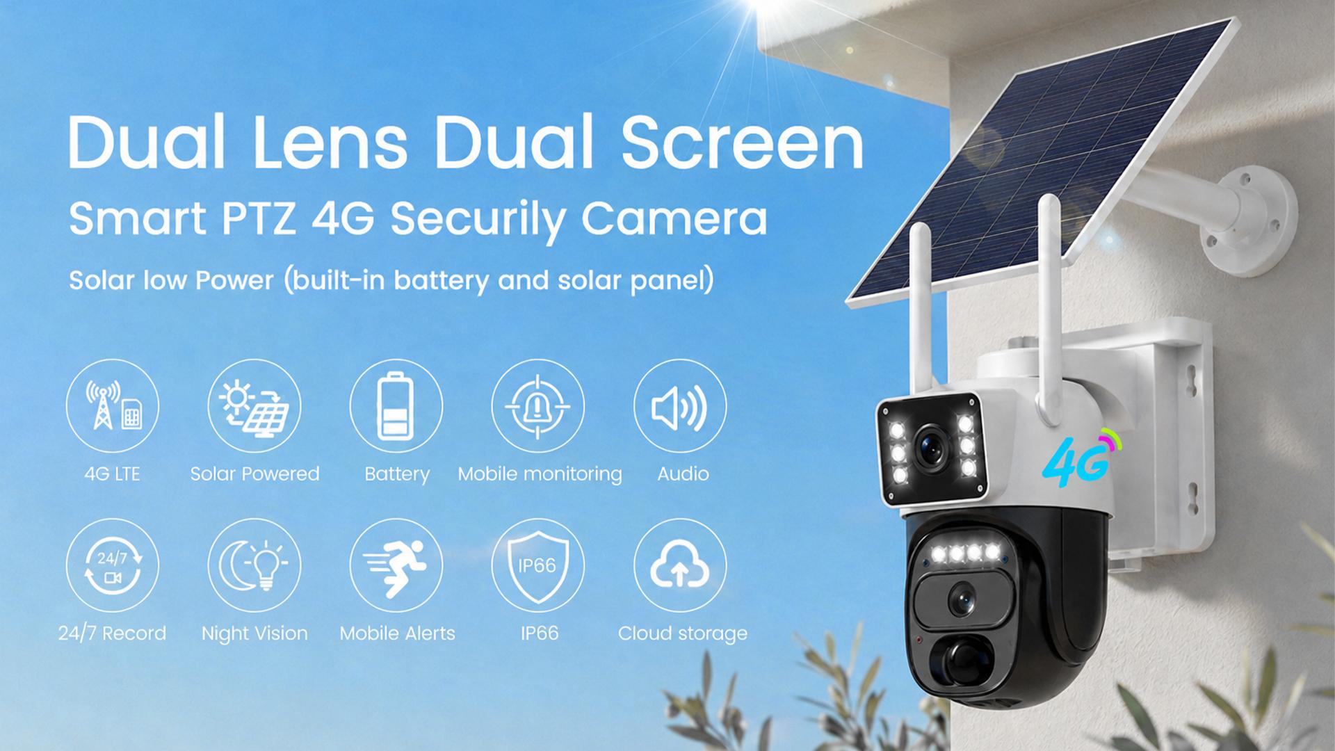 Hawkray 4G LTE Cellular Solar Security Camera Wireless Outdoor, No WiFi Solar Powered Camera, 360° Live View, 2K Color Night Vision, PIR Motion Sensor, 2 Way Talk, Built in SIM Card,father'sdaygifts Hawkray 4G LTE Cellular Solar Security Camera Wireless Outdoor, No WiFi Solar Powered Camera, 360° Live View, 2K Color Night Vision, PIR Motion Sensor, 2 Way Talk, Built in SIM Card,father'sdaygifts