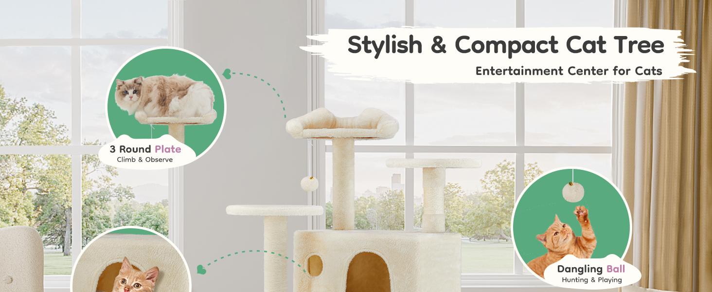 Cat Climbing Shelf, 54-Inch Post Cascading, Indoor Playhouse, Cozy Nest, Durable, Space-Saving Design, Gift for Pet Owners Cat Climbing Shelf, 54-Inch Post Cascading, Indoor Playhouse, Cozy Nest, Durable, Space-Saving Design, Gift for Pet Owners