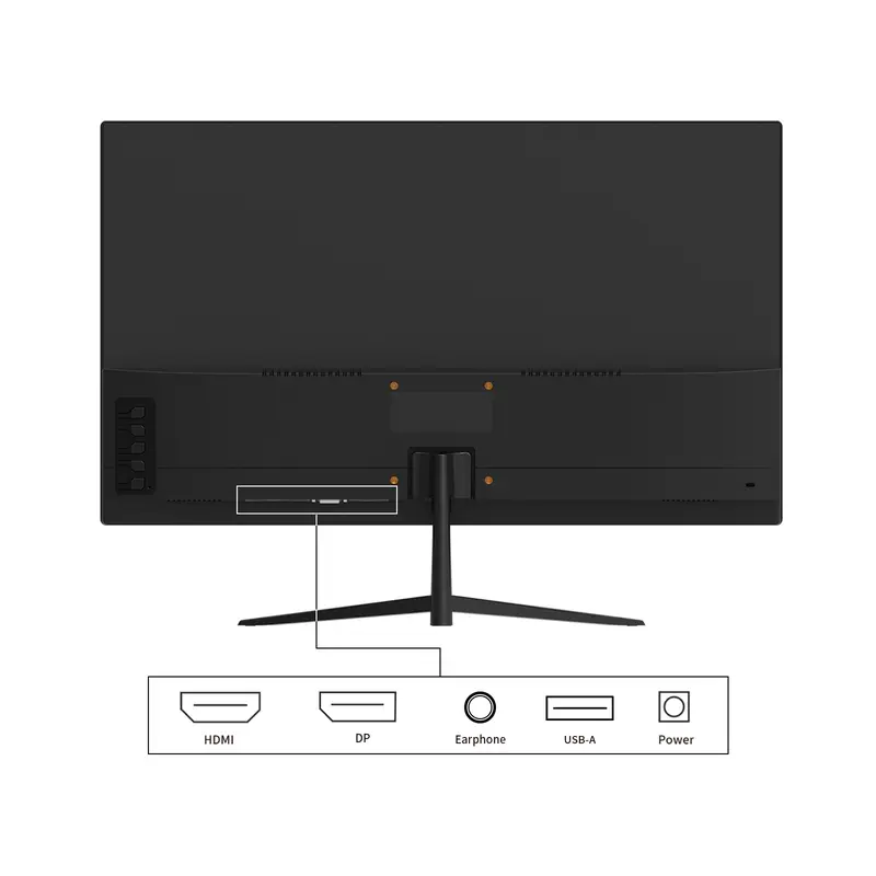 New 24" Curved Gaming Monitor, FHD 1080P, 180Hz Refresh Rate, 1ms Response, AMD FreeSync, Ultra-Slim Design, HDMI/DP, VESA Mountable 