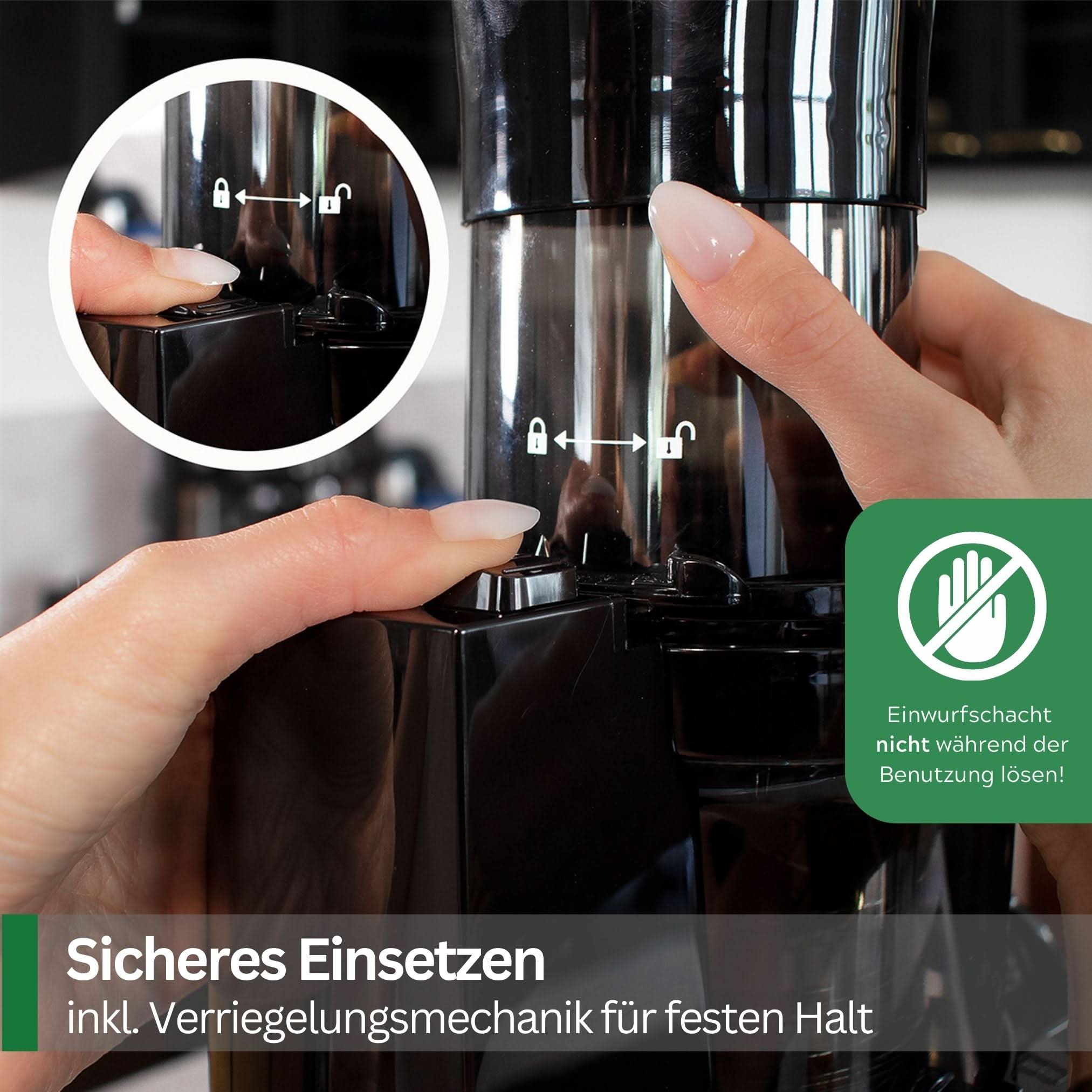 SaftPRO – Slow Juicer Attachment for Multi-Function Kitchen Machines