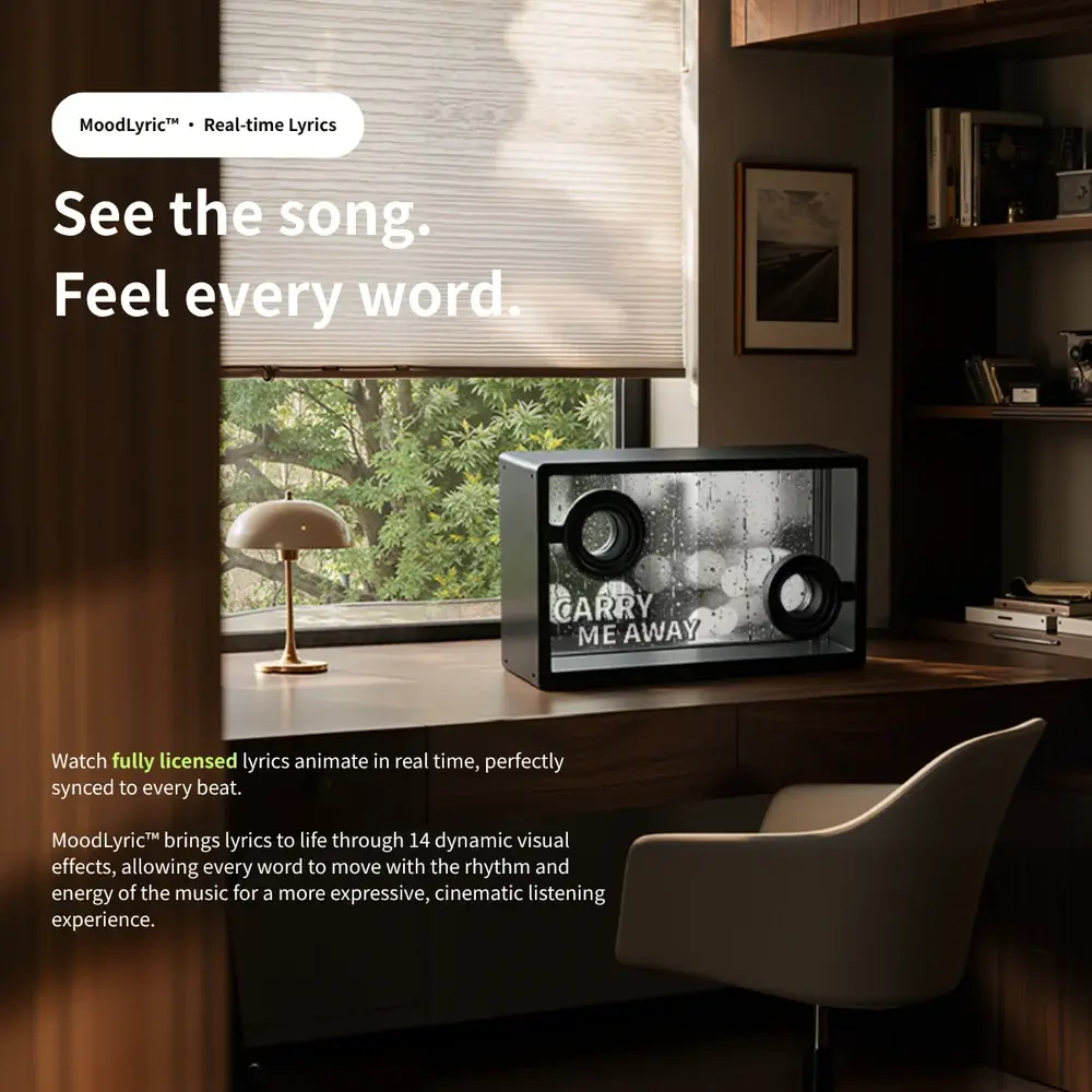 SonicGlass A1 Stereo Speaker