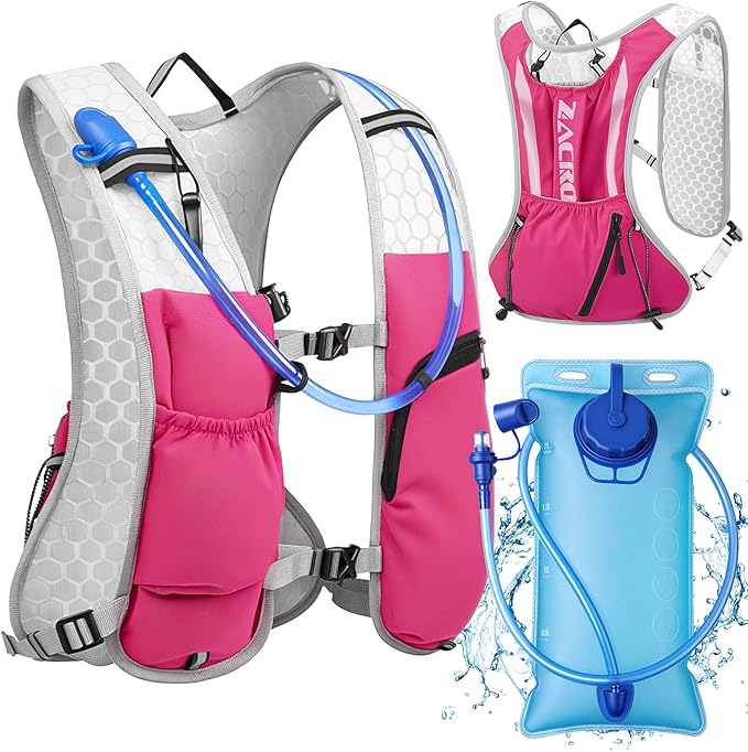 Lightweight Hydration Running Vest for Men & Women – Adjustable, Breathable & Reflective
