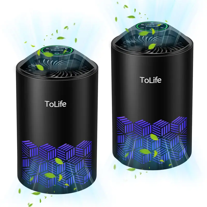 Tolife TZ-K1 Air Purifier - Silent, Baby-Safe, Pet-Friendly