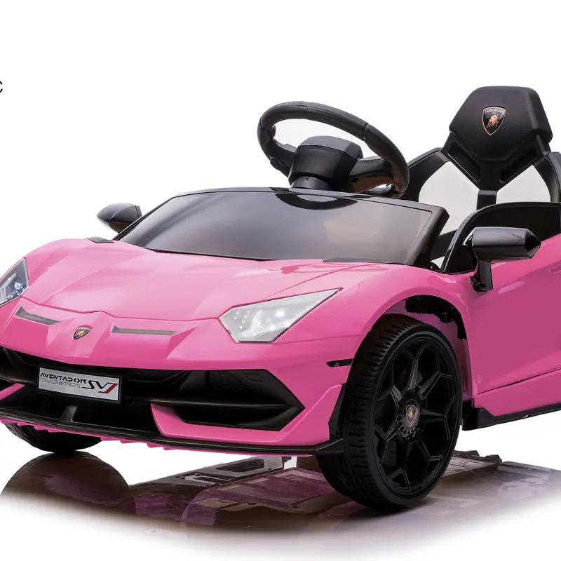 Ford Shelby GT350,24V Electric Car for Kids, Battery Powered Ride On Toy with Remote Control, Safety Belt, 2 Speeds, LED Lights, Kids Electric Vehicle for Christmas Birthday New Year Gifts