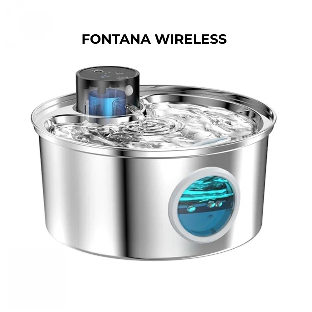 Fontana Wireless PureFlow in Acciaio Inox