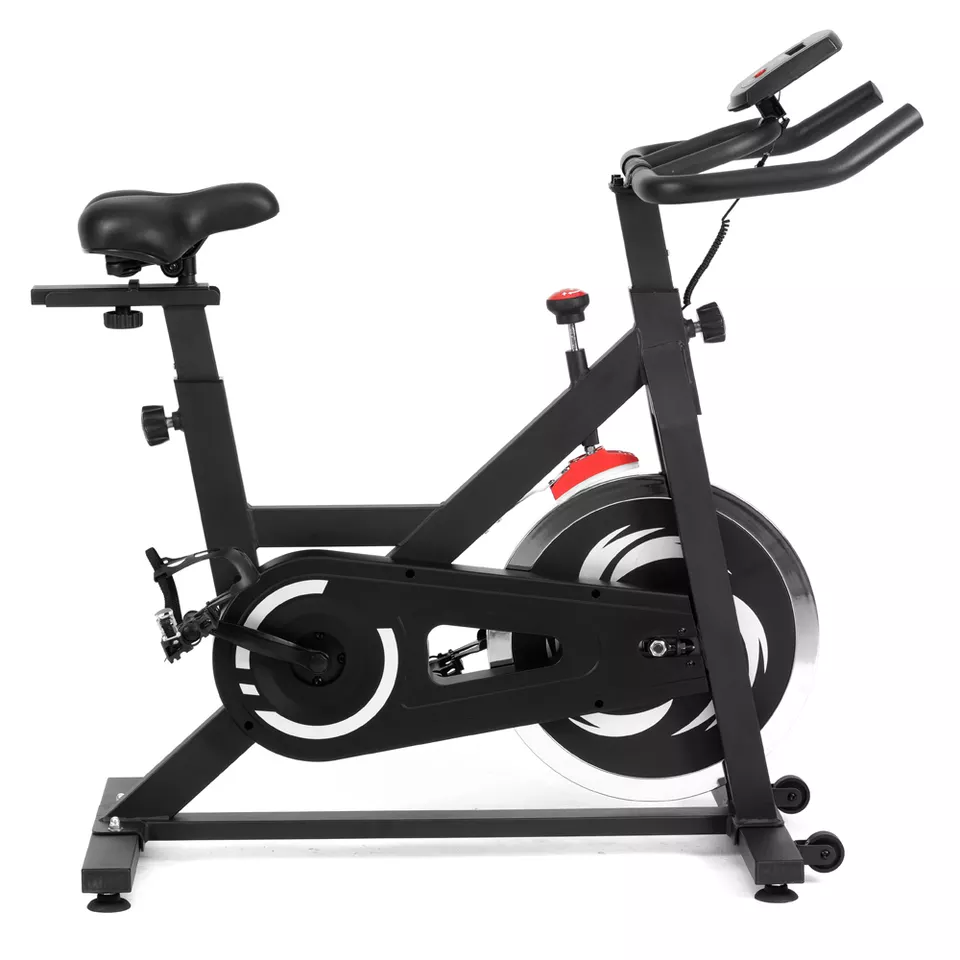 Indoor Cycling Bike Brake Pad Magnetic Stationary Bike Cycle Bike with Tablet Mount & Comfortable Seat Cushion