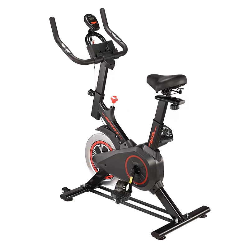 Indoor Cycling Bike Brake Pad Magnetic Stationary Bike Cycle Bike with Tablet Mount & Comfortable Seat Cushion