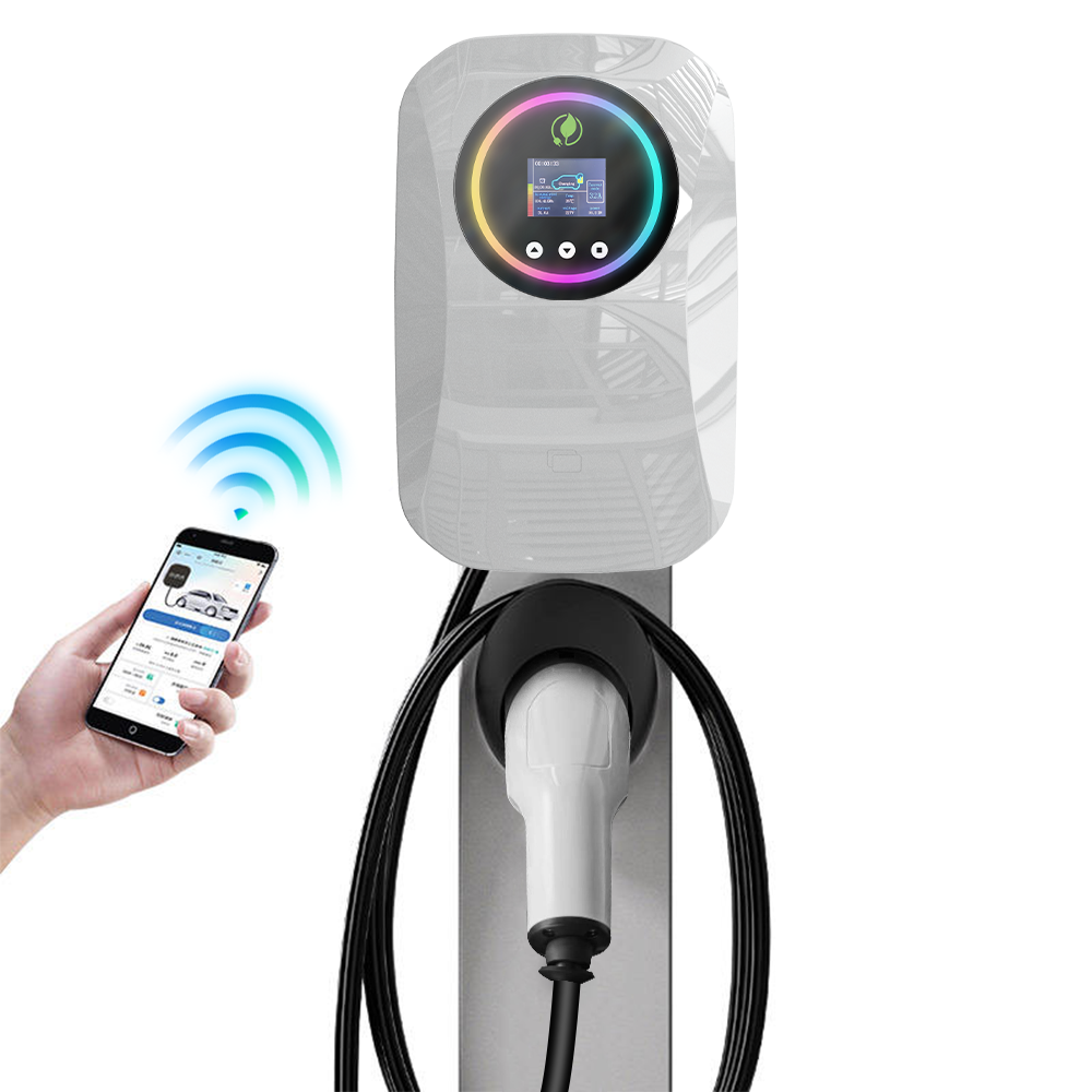 7kW Smart Type 2 EV Charger with APP Control, RFID & IP65 Waterproof Home Charging Station