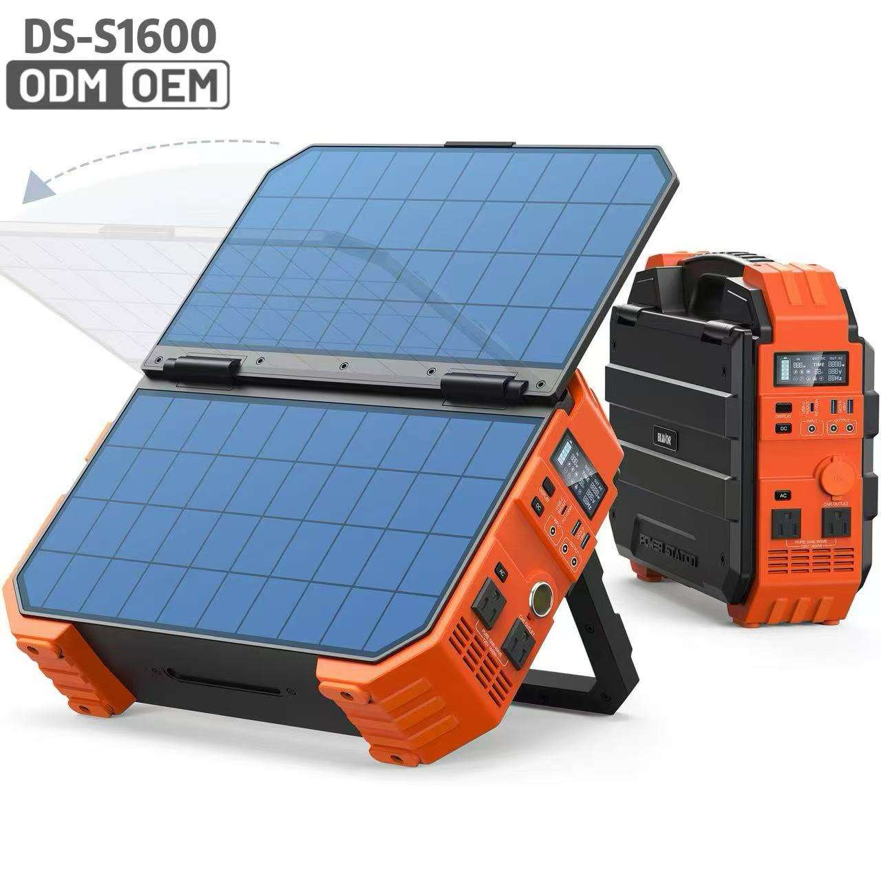 1600W Solar Power Station Generator for Camping & Emergency Backup – Indoor & Outdoor Use
