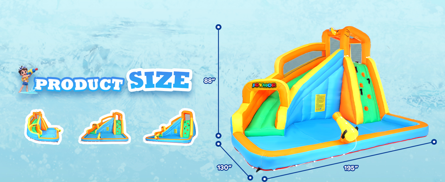 Elephant inflatable water park