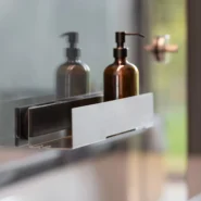 Magnetic Shower Hook – No-Drill Bathroom Storage Hook for Glass Doors