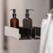 Magnetic Shower Hook – No-Drill Bathroom Storage Hook for Glass Doors