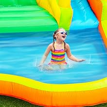Large Shallow Pool with Thick Cushioning