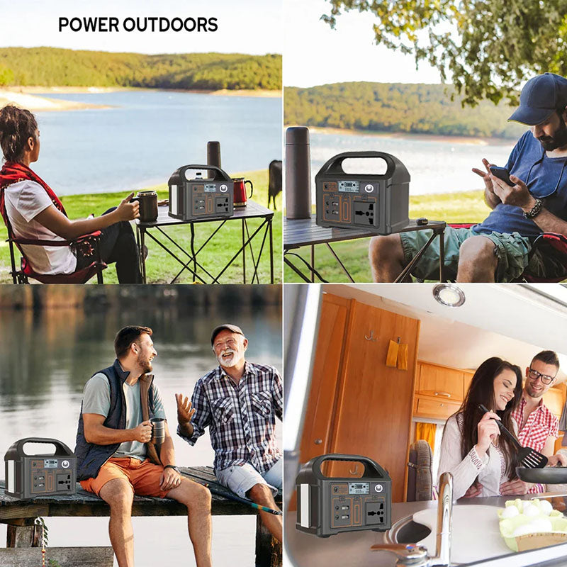 Equipped with a Lithium Iron Phosphate battery that guarantees over 2000+ charge cycles. Perfect for camping, road trips, outdoor work, power outages, and emergency backup and more. Wherever life takes you, off-grid or at home&mdash;it&rsquo;s your reliable source of clean, portable power.