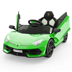 Ford Shelby GT350,24V Electric Car for Kids, Battery Powered Ride On Toy with Remote Control, Safety Belt, 2 Speeds, LED Lights, Kids Electric Vehicle for Christmas Birthday New Year Gifts