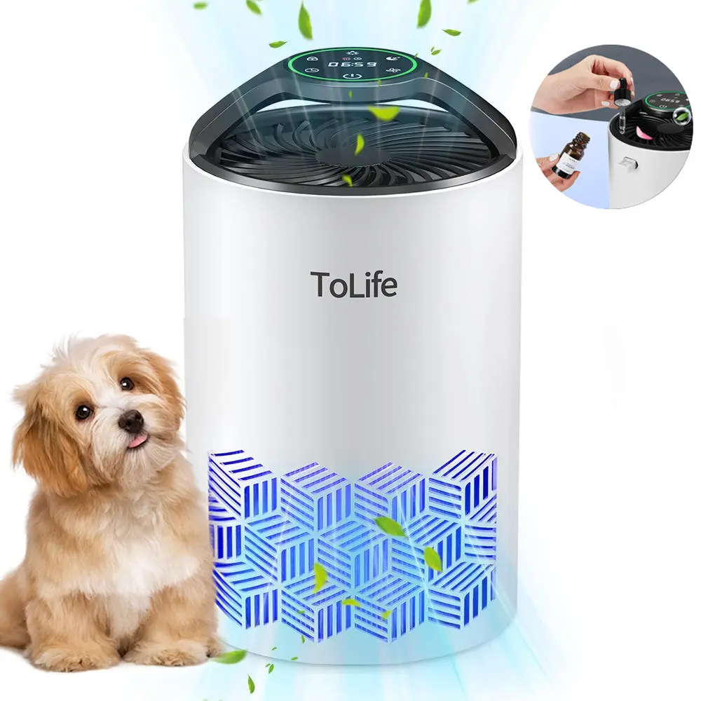 Tolife TZ-K1 Air Purifier - Silent, Baby-Safe, Pet-Friendly