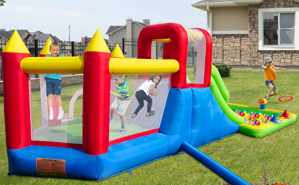 water bounce house