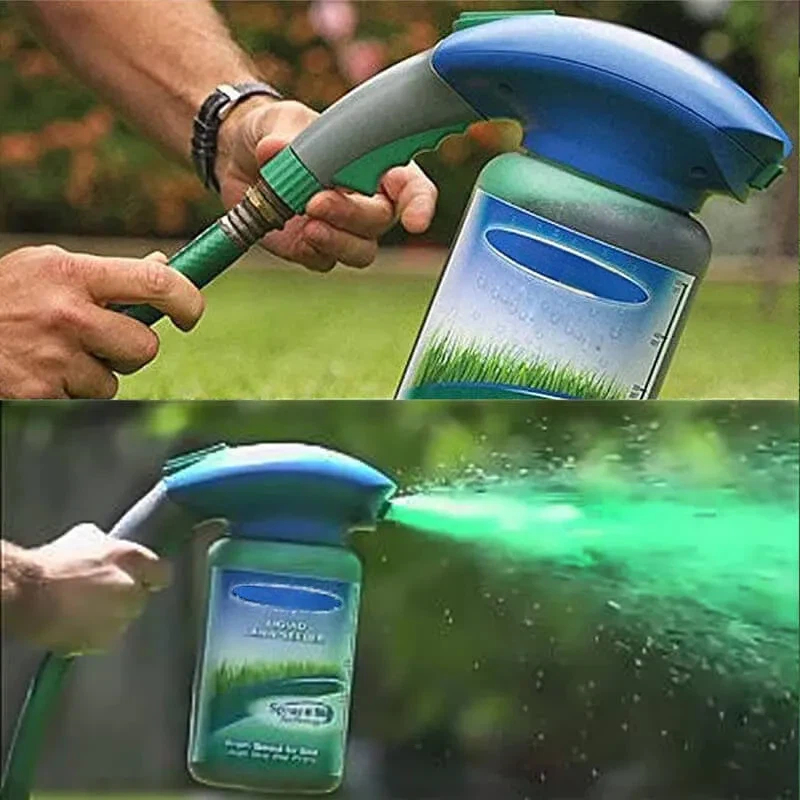 Liquid Seeding Grass Lawn Green Spray System