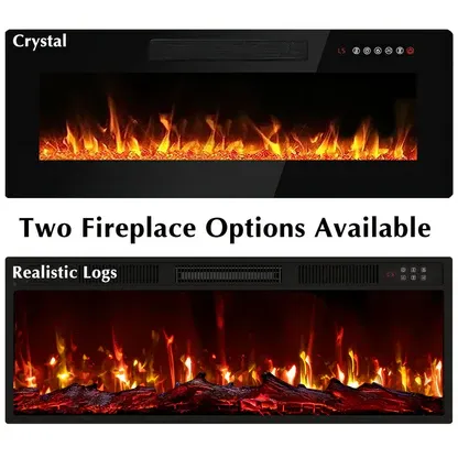 70 Inch Electric Fireplace TV Stand