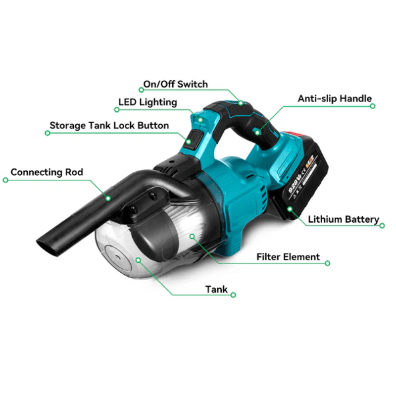 5 in 1 Handheld Electric Vacuum Cleaner