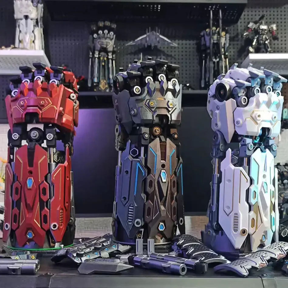 Cyberpunk 3D Printed Exoskeleton Arm Armor | Fully Articulated Cosplay Prop