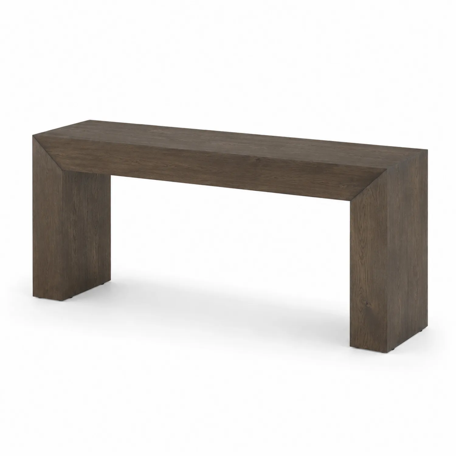 Consolle rettangolare in Legno Marrone 120x40x75 cm-Veltrivoqor